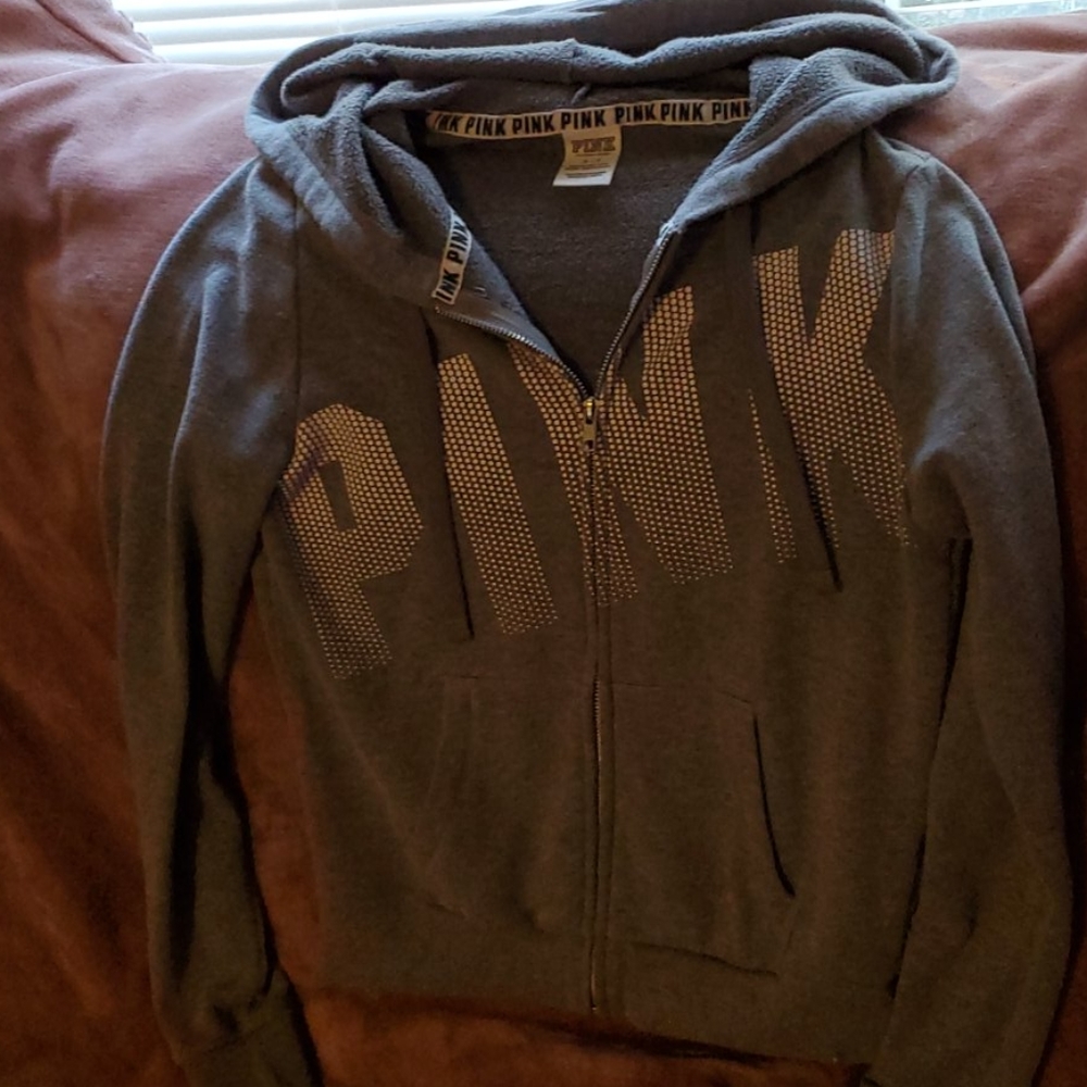 VS Pink zip up